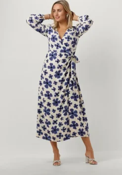 ecru fabienne chapot midi jurk nia dress