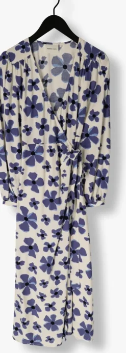 ecru fabienne chapot midi jurk nia dress