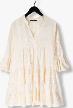 ecru greek archaic kori mini jurk 330681