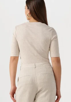 ecru inwear top dagnaiw melange v t-shirt