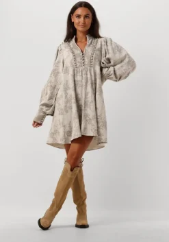 ecru mes demoiselles mini jurk ela