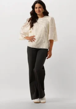 ecru minus blouses piper round neck blouse