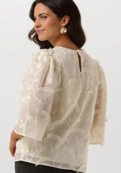 ecru minus blouses piper round neck blouse