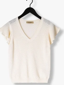 MOS MOSH top mmganna pattern v-neck knit><noscript><img width=