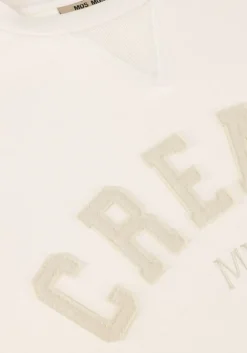 ecru mos mosh trui mmcelli o-ls sweatshirt