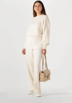 ecru mos mosh trui mmcelli o-ls sweatshirt