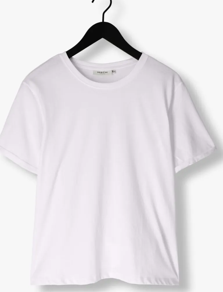 MSCH COPENHAGEN t-shirt mschterina organic tee>DAMES Tops & T-Shirts
