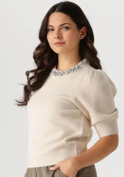 NEO NOIR trui maia stone knit blouse>DAMES Truien & Vesten