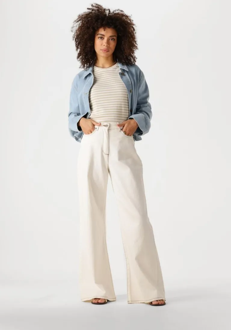 NUKUS t-shirt stefania singlet stripes>DAMES Tops & T-Shirts