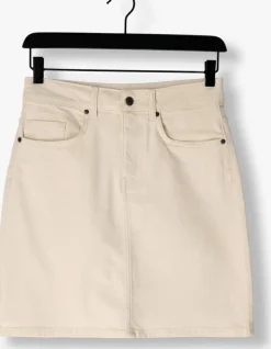 ecru object minirok objellen hw short twill skirt