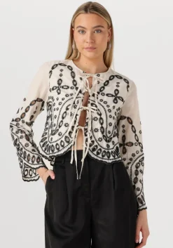 ROUGE EDIT top roubrodie ls o-neck top>DAMES Tops & T-Shirts