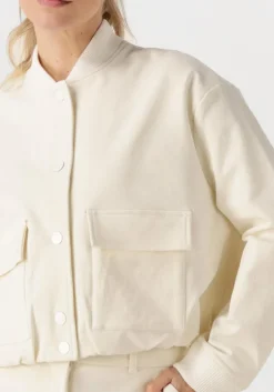 ecru second female jack liu new bomber