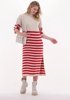 ecru semicouture midi jurk y2wa04