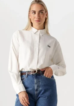 TOMMY JEANS blouses tjw rlx script oxford shirt>DAMES Blouses
