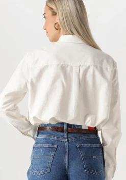 TOMMY JEANS blouses tjw rlx script oxford shirt><noscript><img width=