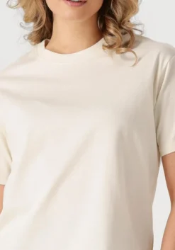 ecru withblack t-shirt wblwilma ss tee