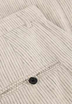 ecru withblack wijde broek wblwillow wide pants