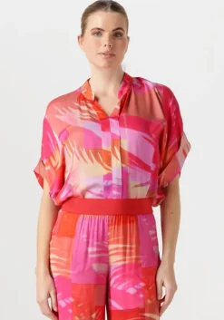 fuchsia caroline biss blouses 1688