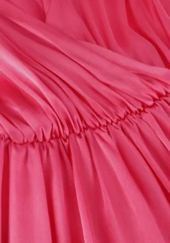 fuchsia semicouture midi jurk becka