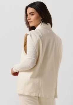 gebroken wit another label gilet unni denim vest