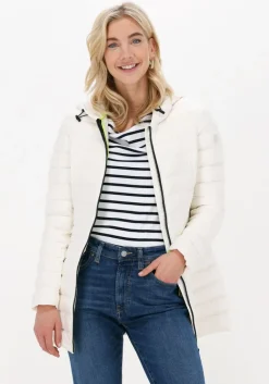 BEAUMONT gewatteerde jas long hooded jacket>DAMES Jassen