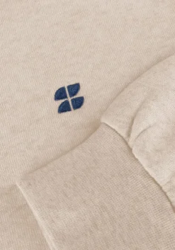 gebroken wit by-bar trui bibi small logo sweater