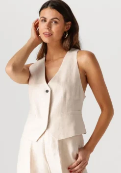 COPENHAGEN MUSE gilet nature waistcoat>DAMES Gilets|Blazers