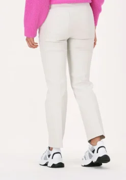 gebroken wit drykorn pantalon basket