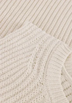 gebroken wit drykorn top noara