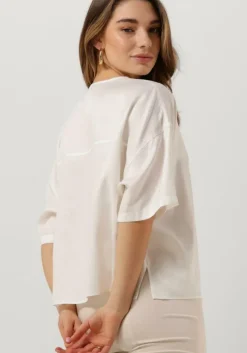 gebroken wit drykorn top navini