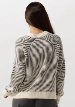 gebroken wit envii trui encaroline ls knit 5190