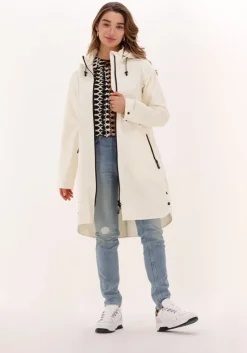 gebroken wit ilse jacobsen regenjas rain 128