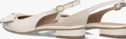gebroken wit lina locchi slingbacks 010-73
