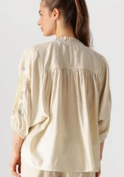 gebroken wit nukus blouses tina blouse embroidery