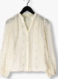 gebroken wit nukus blouses rosan blouse embroidery