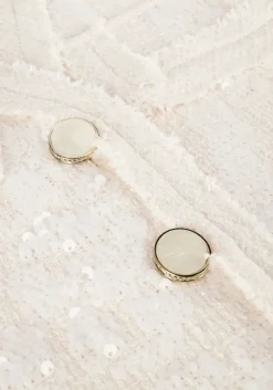 NUKUS top sara blazer paillet><noscript><img width=