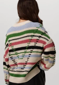 gebroken wit object trui objtuja knit l/s oz pullover