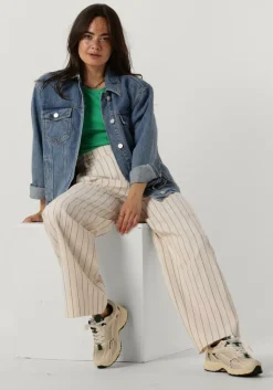 SECOND FEMALE pantalon spigato trousers><noscript><img width=