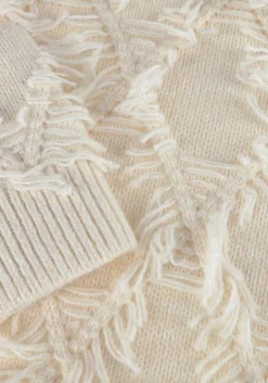 gebroken wit second female trui carli knit o-neck