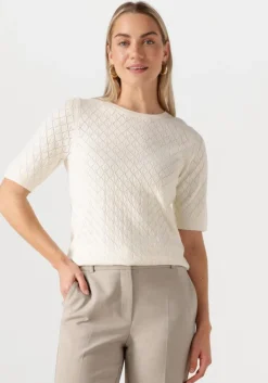 SELECTED FEMME top slfhelen 2/4 knit boat neck>DAMES Tops & T-Shirts