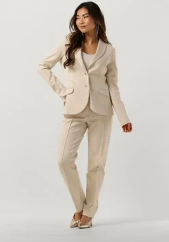 SUMMUM flared broek trousers punto milano>DAMES Broeken