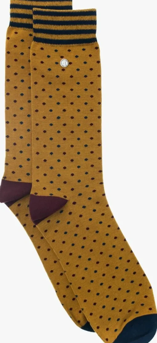 gele alfredo gonzales sokken alfredo's dots