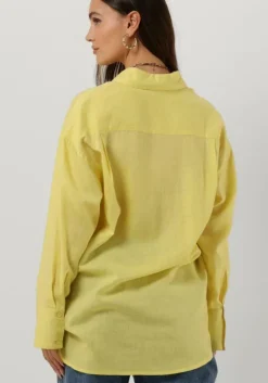 ALIX THE LABEL gele blouses ladies woven linen lyocell blouse><noscript><img width=