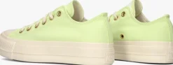 CONVERSE gele lage sneakers chuck taylor all star lift ox><noscript><img width=