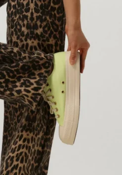 CONVERSE gele lage sneakers chuck taylor all star lift ox><noscript><img width=