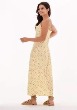 ENVII gele maxi jurk ensapphire sl dress aop 6696><noscript><img width=