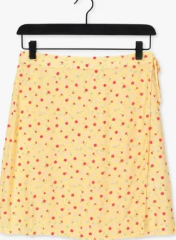 ENVII gele minirok enmallow short skirt aop 6891><noscript><img width=