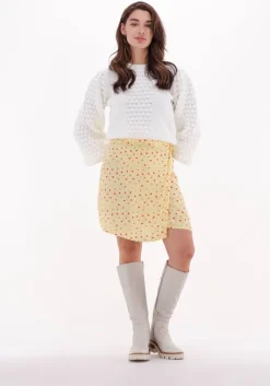 ENVII gele minirok enmallow short skirt aop 6891><noscript><img width=