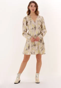 FREEBIRD gele mini jurk omra dress>DAMES Jurken