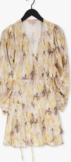 FREEBIRD gele mini jurk omra dress><noscript><img width=